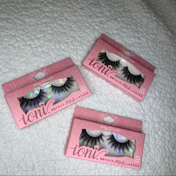 Ioni 3D Faux Mink Lashes wispy dramatic - Picture 1 of 2